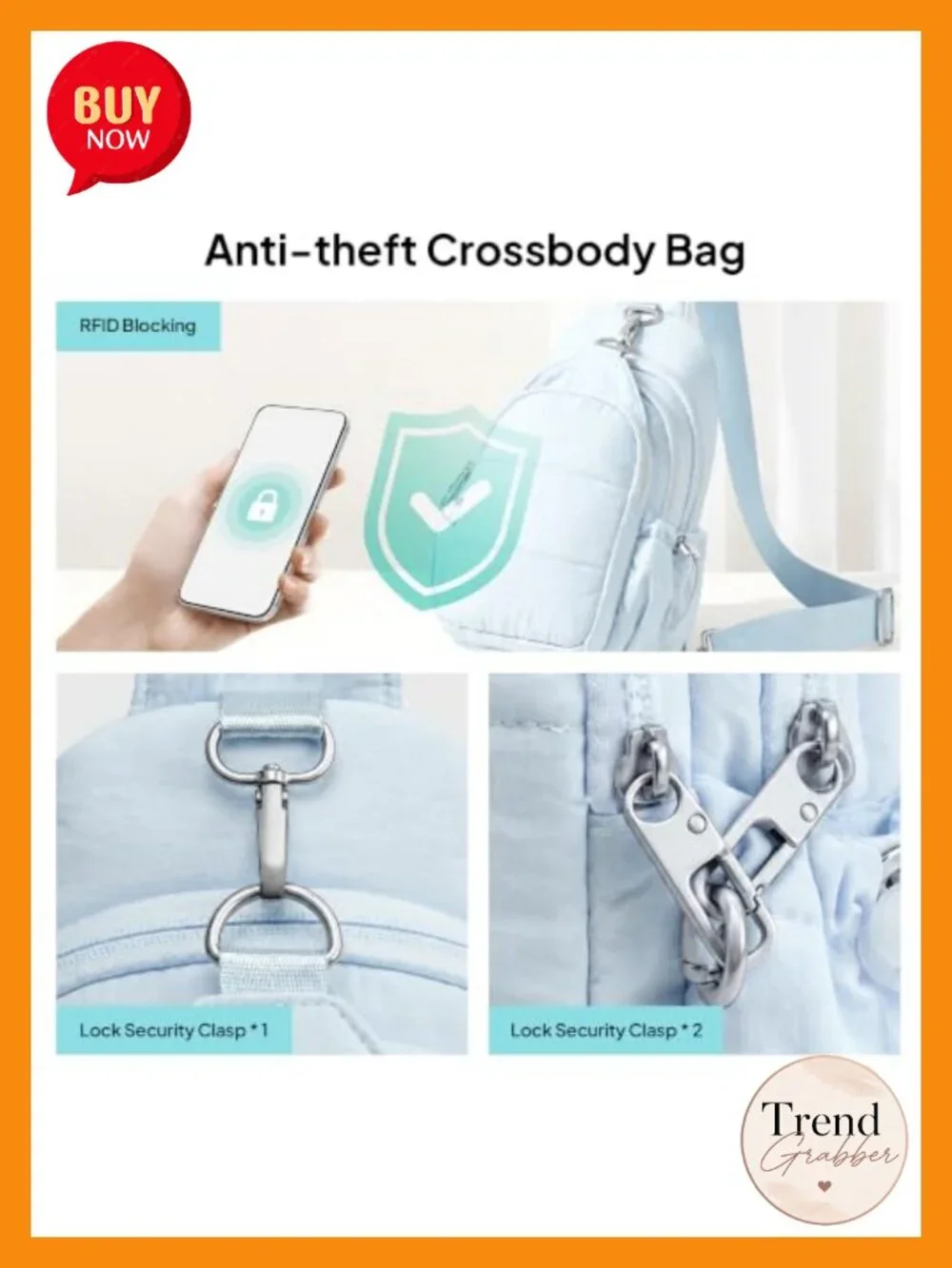 N/A compact crossbody